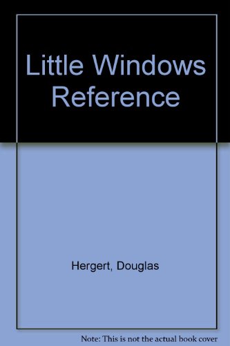 Beispielbild fr Windows 3.1 Quick and Easy Reference zum Verkauf von Better World Books Ltd