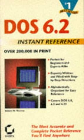 9780782114454: DOS 6.2 Instant Reference (Sybex Instant Reference)