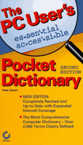 Beispielbild fr The PC User's Essential Accessible Pocket Dictionary zum Verkauf von Wonder Book