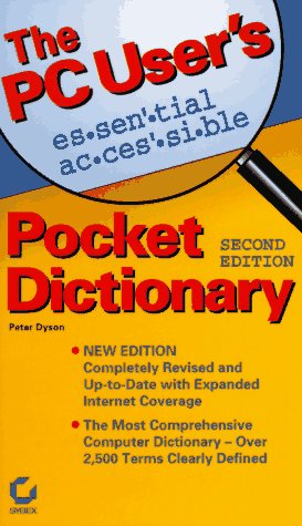 Stock image for The PC User's Essential Accessible Pocket Dictionary for sale by Wonder Book