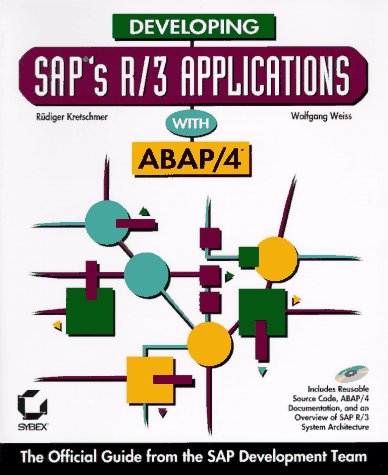 Imagen de archivo de Developing SAP's R/3 Applications with ABAP/4 a la venta por Better World Books