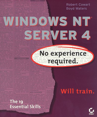 Imagen de archivo de NT Server 4 : No Experience Required a la venta por Better World Books