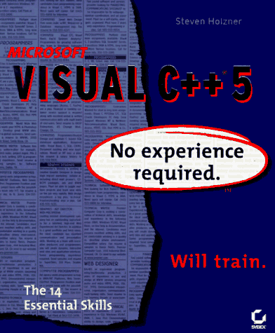 Beispielbild fr Microsoft Visual C++ 5: No Experience Required zum Verkauf von Wonder Book