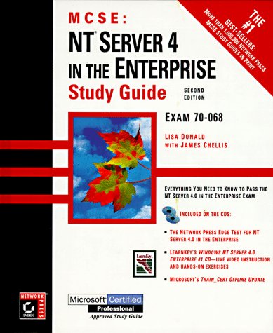 McSe: Nt Server 4 in the Enterprise Study Guide (9780782122213) by Donald, Lisa