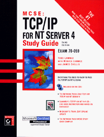 Imagen de archivo de MCSE : TCP/IP for NT Server 4 Study Guide Exam 70-059 a la venta por Better World Books: West