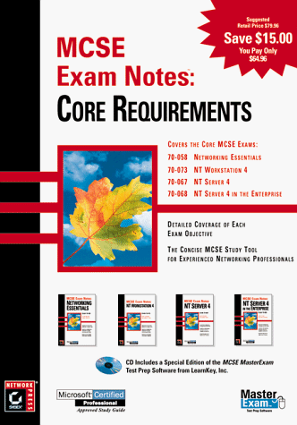 9780782122886: McSe Exam Notes: Core Requirements