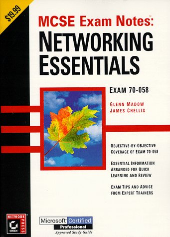 Imagen de archivo de McSe Exam Notes: Networking Essentials a la venta por Wonder Book