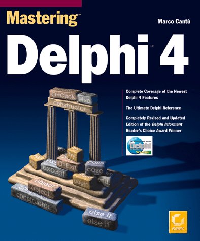 Stock image for Mastering Delphi 4 for sale by Wonder Book