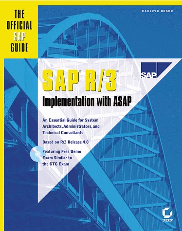 Beispielbild fr SAP R/3 Implementation with ASAP, w. CD-ROM: The Official SAP Guide zum Verkauf von medimops