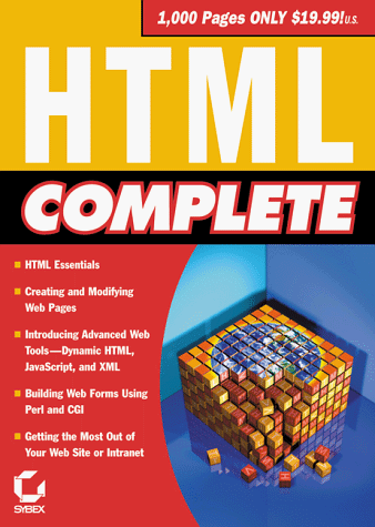 Beispielbild fr HTML Complete zum Verkauf von Better World Books