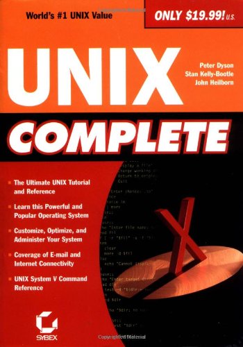 Imagen de archivo de UNIX Complete a la venta por SecondSale