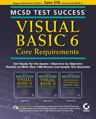 Beispielbild fr MCSD : Test Success: Visual Basic 6 Core Requirements zum Verkauf von Better World Books