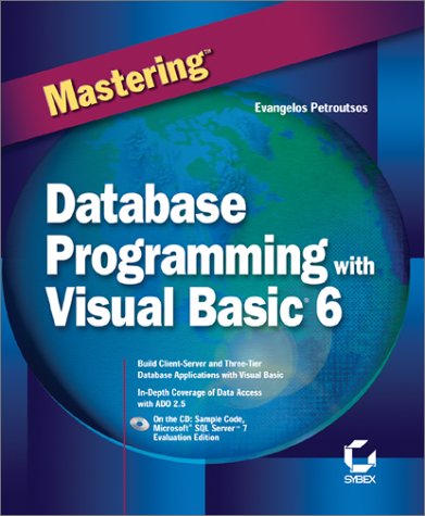 Stock image for Mastering Database Programming with Visual Basic 6 for sale by Better World Books