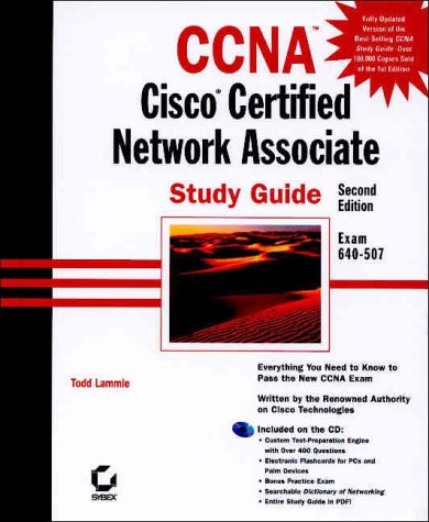 Stock image for CCNA Cisco Certified Network Associate : Study Guide (with CD-ROM) for sale by Jenson Books Inc