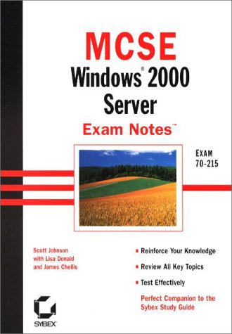 Imagen de archivo de MCSE: Windows (R) 2000 Server Exam Notes a la venta por Mispah books