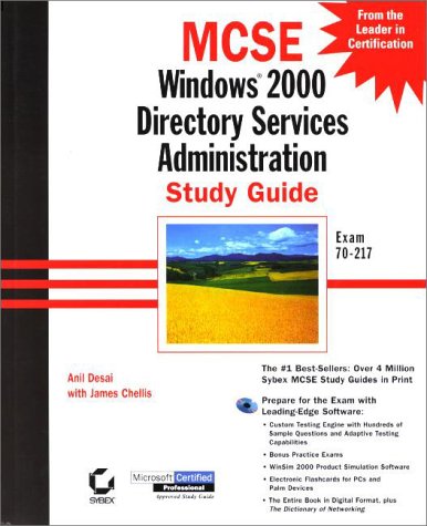9780782127560: MCSE: Windows 2000 Directory Services Administration Study Guide