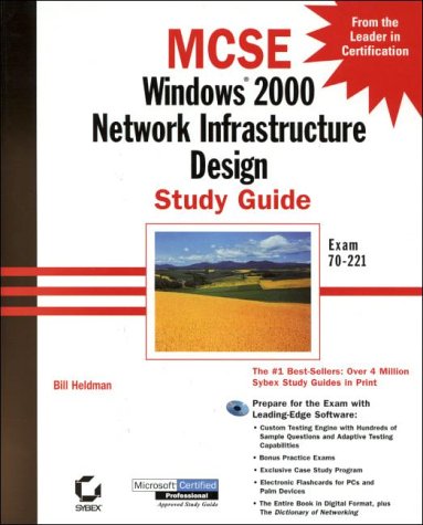 Beispielbild fr MCSE: Windows 2000 Network Infrastructure Design Study Guide (with CD-ROM) zum Verkauf von EKER BOOKS