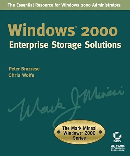 Beispielbild fr Windows 2000 Enterprise Storage Solutions zum Verkauf von Better World Books