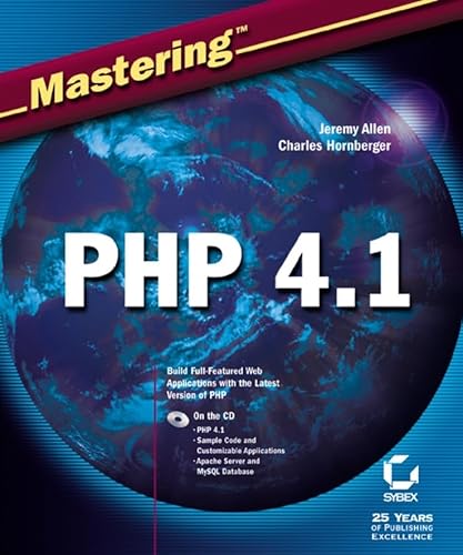 Imagen de archivo de Mastering PHP 4.1 [With CDROM] a la venta por ThriftBooks-Atlanta
