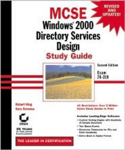 Imagen de archivo de MCSE: Windows 2000 Directory Services Design Study Guide a la venta por HPB Inc.