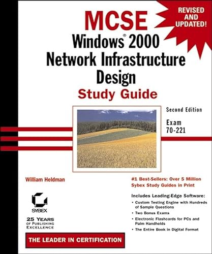 Stock image for Exam 70-221 (MCSE: Windows 2000 Network Infrastructure Design Study Guide) for sale by WorldofBooks