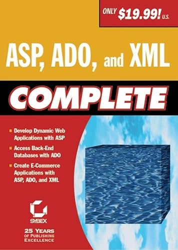 Immagine dell'editore per ASP, ADO, and XML Complete venduto da BookShop4U