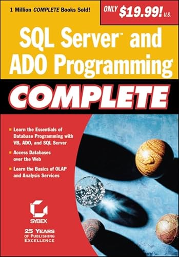 Stock image for SQL Server and ADO Programming Complete for sale by WorldofBooks