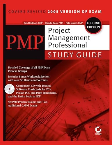Beispielbild fr PMP: Project Management Professional Study Guide, Deluxe Edition zum Verkauf von Wonder Book