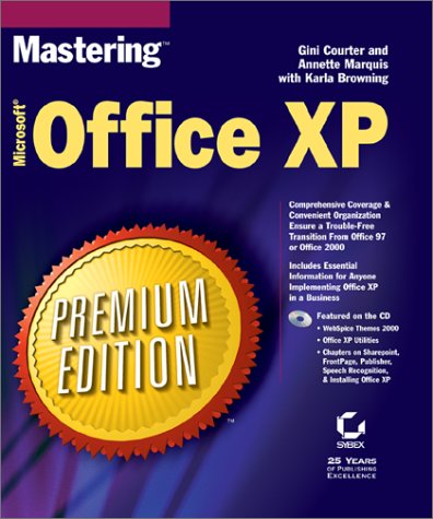 Stock image for Mastering Microsoft Office XP Premium Edition for sale by Ergodebooks
