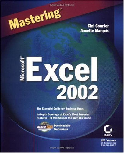 Stock image for Mastering Microsoft Excel 2002 for sale by HPB-Red