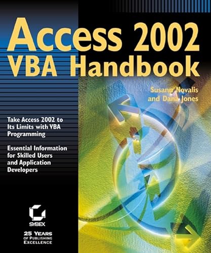 Access 2002 VBA Handbook (9780782140132) by Novalis, Susann; Jones, Dana