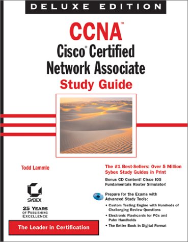 Stock image for CCNA Cisco Certified Network Associate Study Guide " Deluxe Edition +CD for sale by WorldofBooks