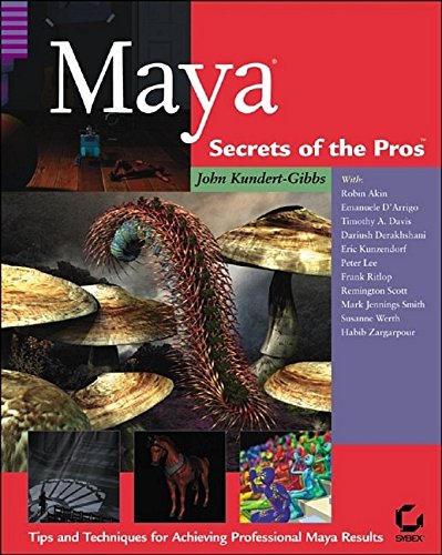 Imagen de archivo de Maya: Secrets of the Pros with CDROM a la venta por Ravin Books