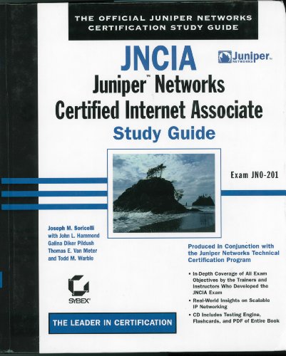 Imagen de archivo de JNCIA: Juniper Networks Certified Internet Associate Study Guide a la venta por Red's Corner LLC