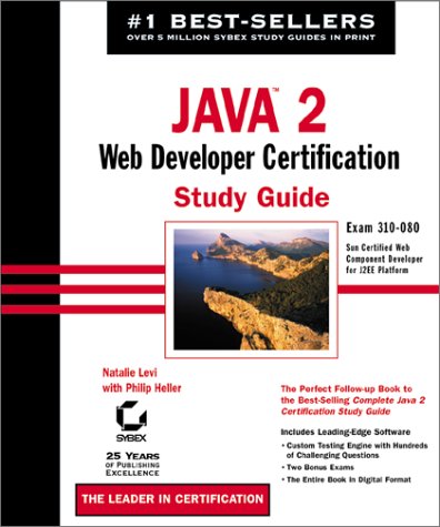 Imagen de archivo de Java 2 Web Developer Certification Study Guide with CD-ROM a la venta por HPB-Red