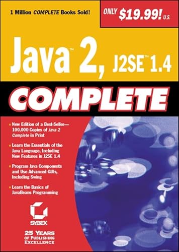 9780782141023: Java 2, J2Se 1.4 Complete
