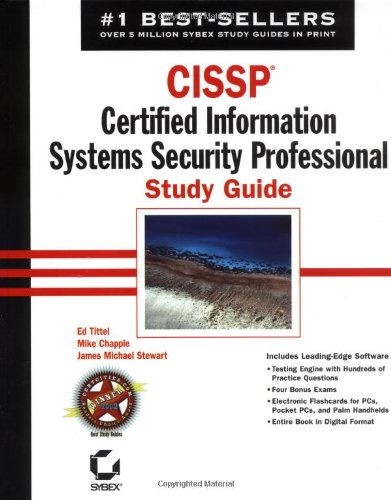 Imagen de archivo de CISSP: Certified Information Systems Security Professional Study Guide a la venta por HPB-Red