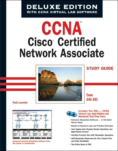 Imagen de archivo de Study Guide (Ccna: Cisco Certified Network Associate Study Guide, Deluxe Edition: Cisco Certified Network Associate (640-801)) a la venta por WorldofBooks