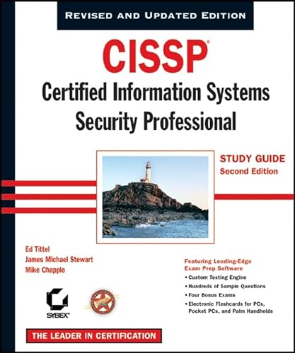 Beispielbild fr CISSP : Certified Information Systems Security Professional Study Guide zum Verkauf von Better World Books: West
