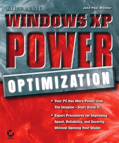 Beispielbild fr Microsoft?Windows?XP Power Optimization zum Verkauf von Wonder Book