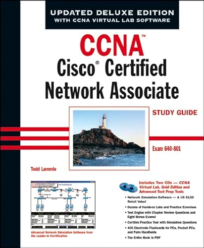 9780782143928: Exam 640-801 (CCNA: Cisco Certified Network Associate Study Guide)