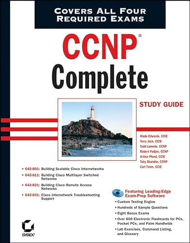 9780782144215: Exams 642-801, 642-811, 642-821, 642-831 (CCNP Complete Study Guide)
