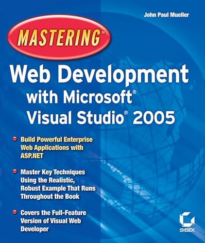 9780782144390: Mastering Web Development with Microsoft Visual Studio 2005