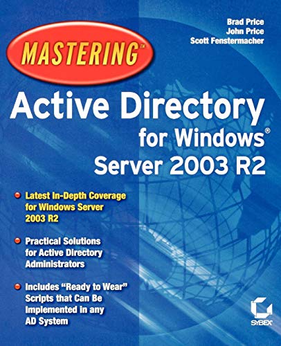 Beispielbild fr Mastering Active Directory for Windows Server 2003 R2 zum Verkauf von Better World Books