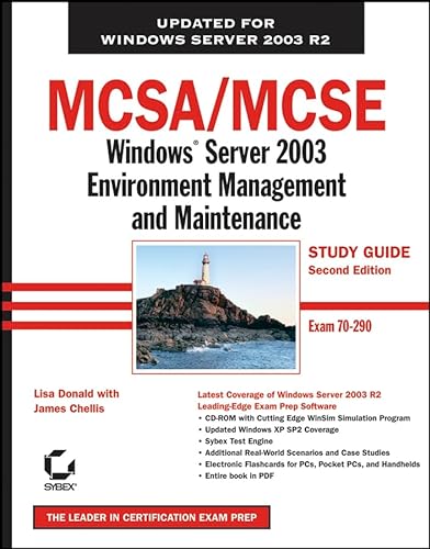 Stock image for MCSA/MCSE : Windows Server 2003 Environment Management and Maintainance - Exam 70-290 for sale by Better World Books