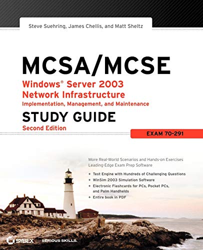 Beispielbild fr MCSA / MCSE: Windows Server 2003 Network Infrastructure Implementation, Management, and Maintenance Study Guide: Exam 70-291, 2nd Edition zum Verkauf von WorldofBooks