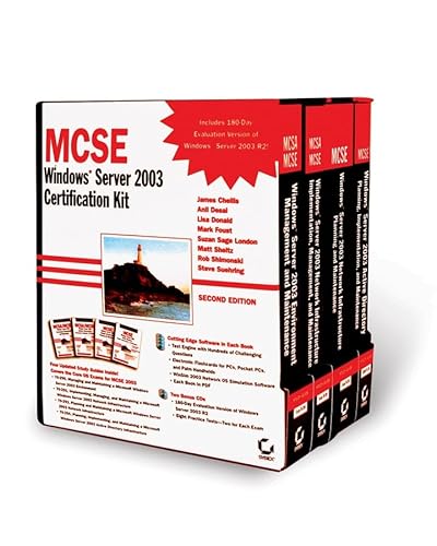 MCSE: Windows Server 2003 Certification Kit (70-290, 70-291, 70-293, 70-294) (9780782144536) by Chellis, James