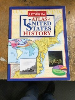 Beispielbild fr THE NYSTROM ATLAS OF UNITED STATES HISTORY zum Verkauf von ThriftBooks-Atlanta