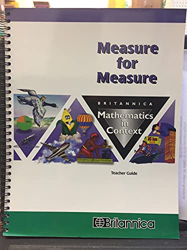 Imagen de archivo de Tg Measure/Measure Math/Context 1998 G 5 a la venta por The Book Cellar, LLC
