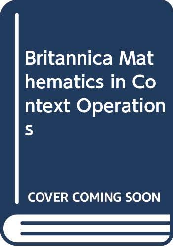 9780782615241: Britannica Mathematics in Context Operations